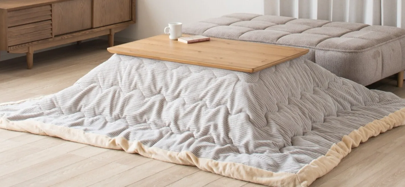 こたつで家族団らん！2〜4人ファミリー用おしゃれこたつ＆布団