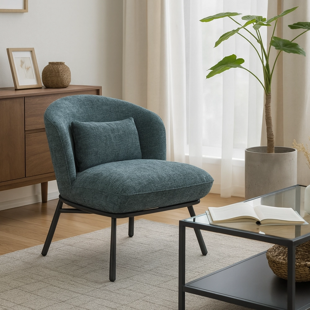 パーソナルチェア コンパクト モダン インテリア｜フォルマ グリーン