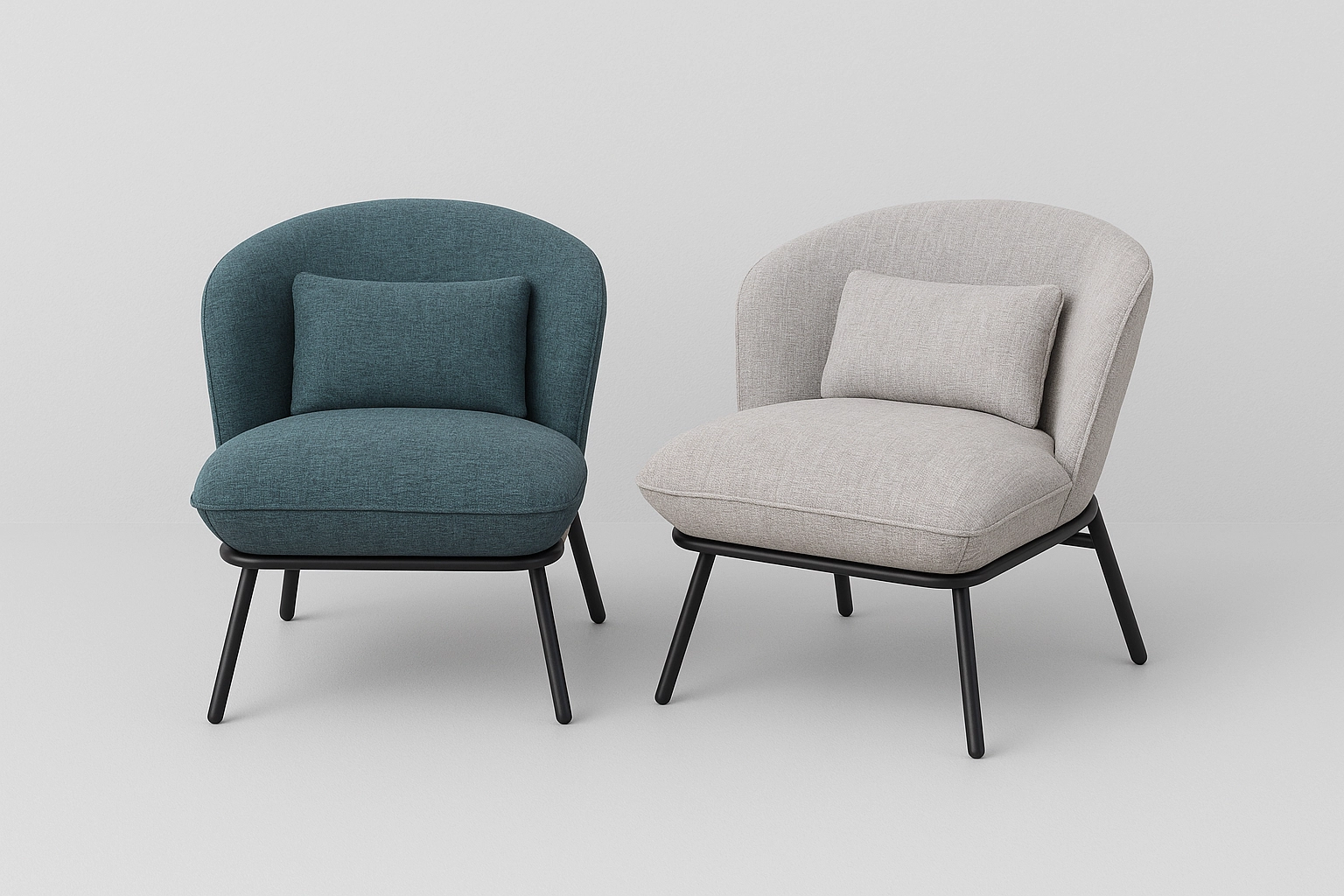 パーソナルチェア コンパクト モダン インテリア｜フォルマ グリーン