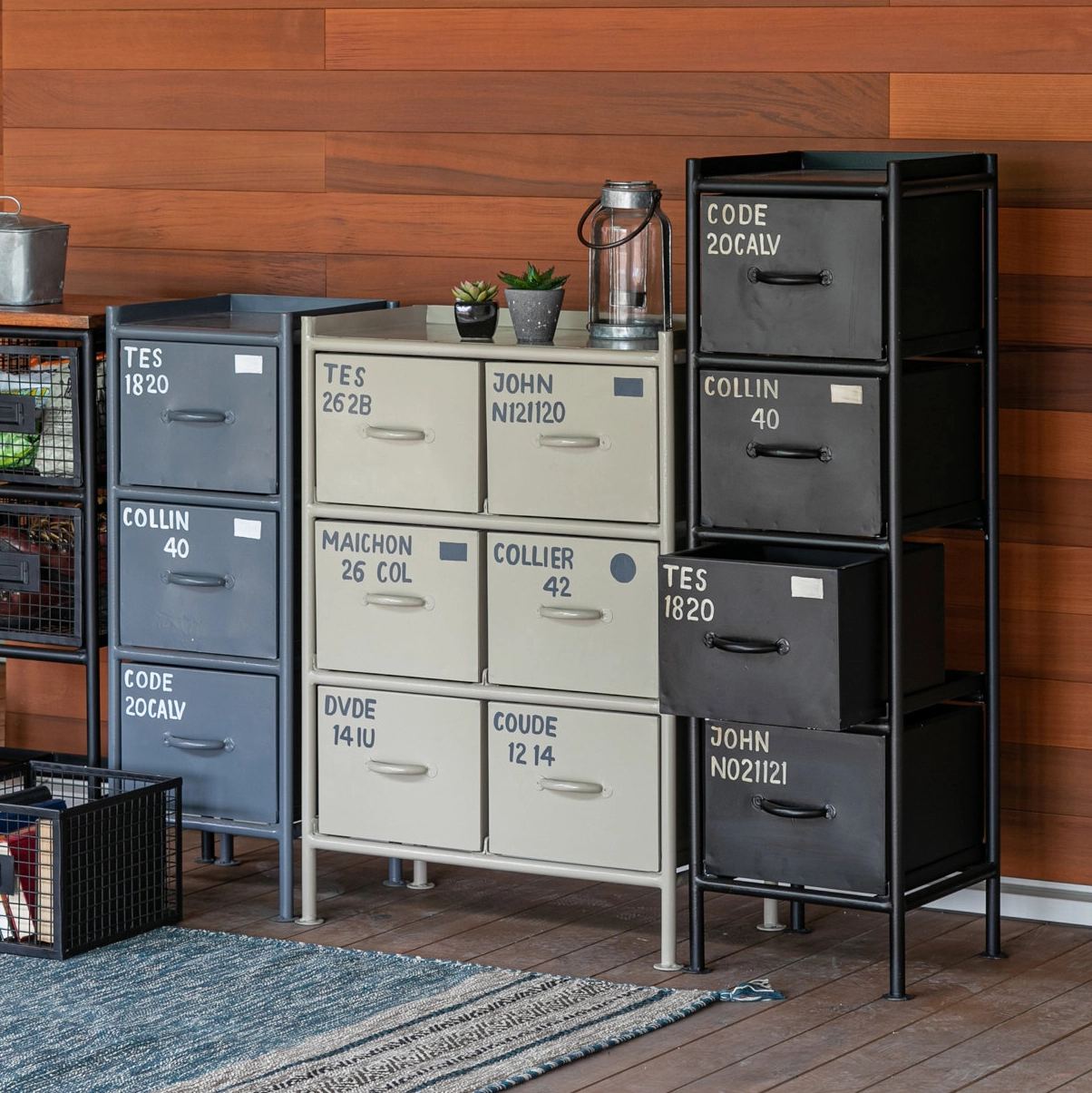 ienowa スチール製の引出チェストMSG / エルピア | エルピア│家具