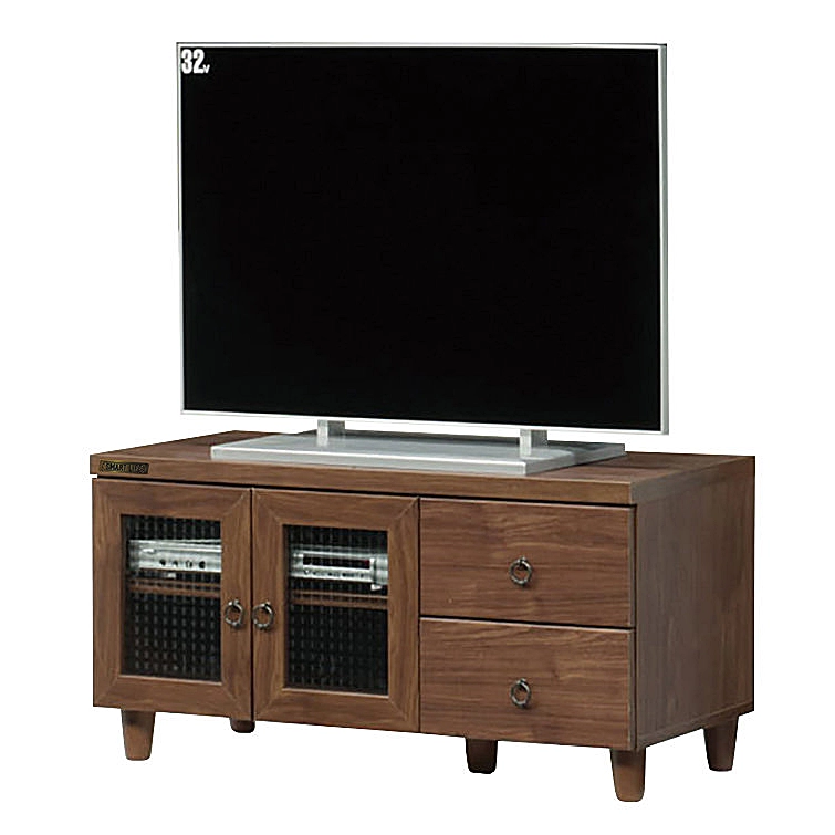北欧風90ローボード ノエル テレビ台収納付き | エルピア│家具