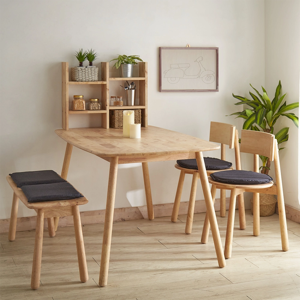 NATURAL SIGNATURE 木製 卓上シェルフ 薄型 奥行15cm｜省スペース収納