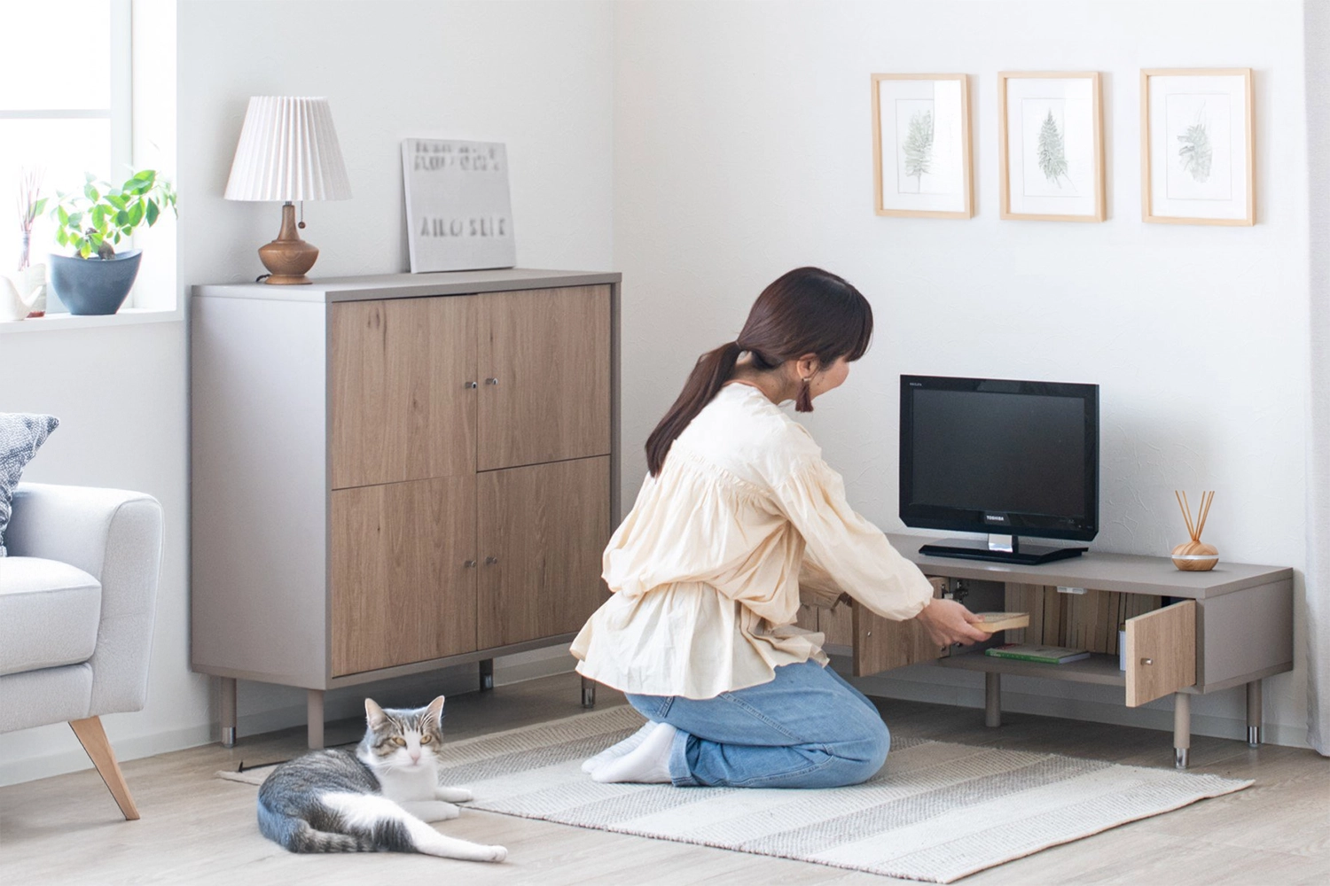【unico】モダンキャビネット ナチュラルウッド仕上げ sin-0199_2.jpg