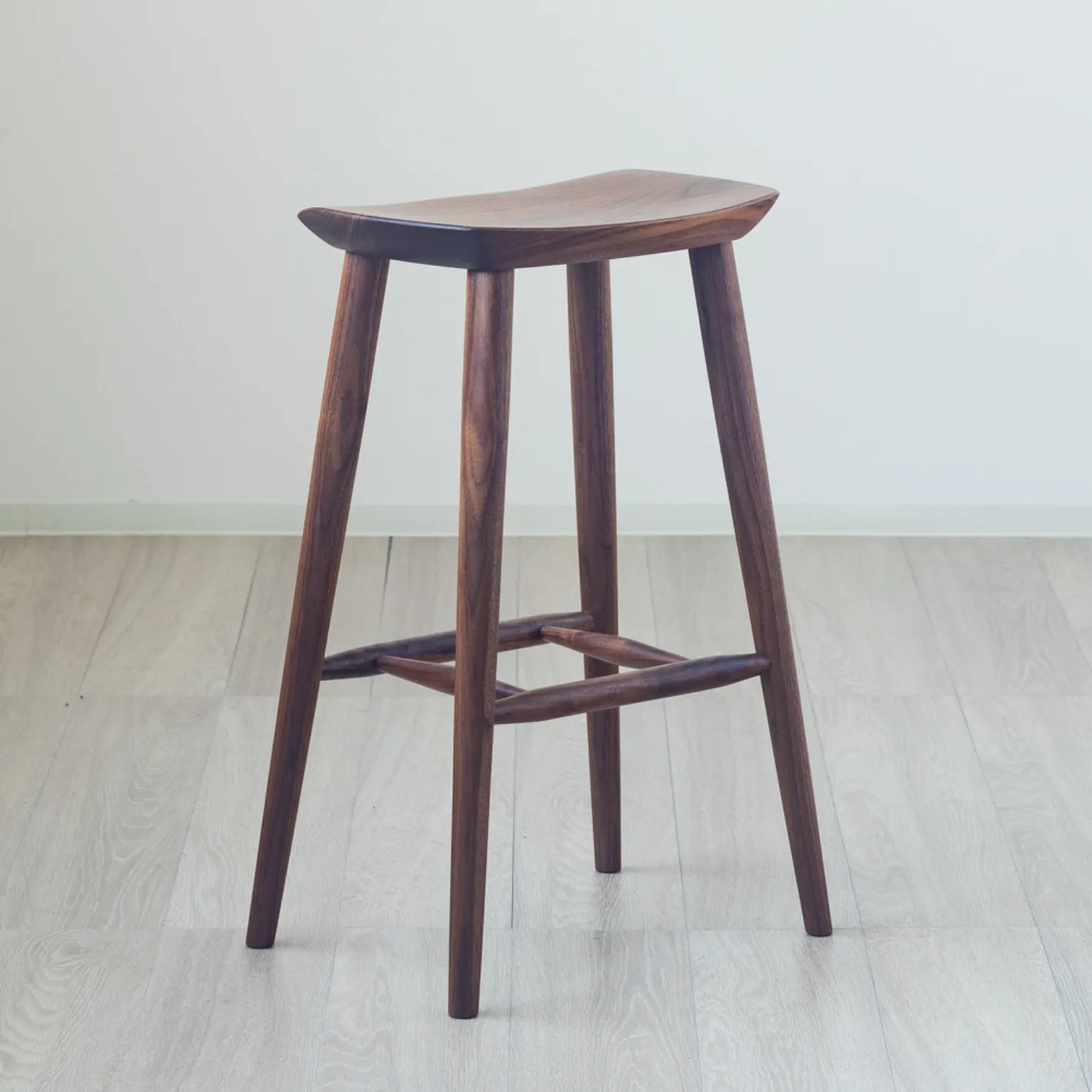 一生物の家具｜カウンタースツール ウォールナット無垢材 椅子 チェア