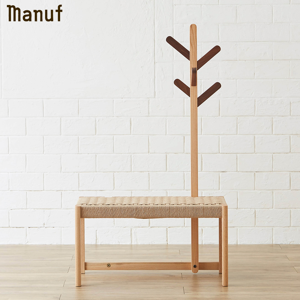 座ることができるコートハンガー 750/manuf | マルノイチ│職人