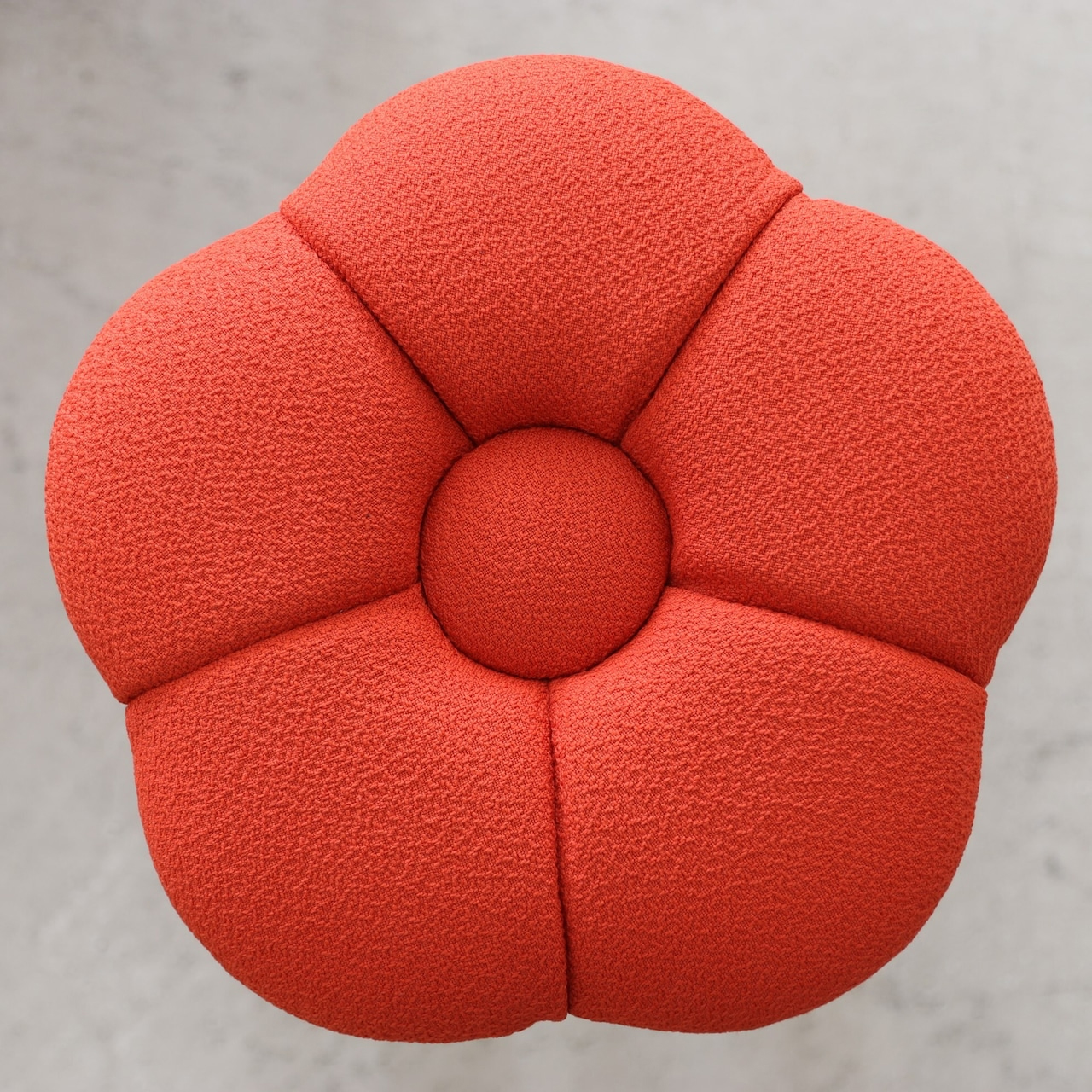日本古来の花をモチーフにした和風スツール H30cm/モナカスツール