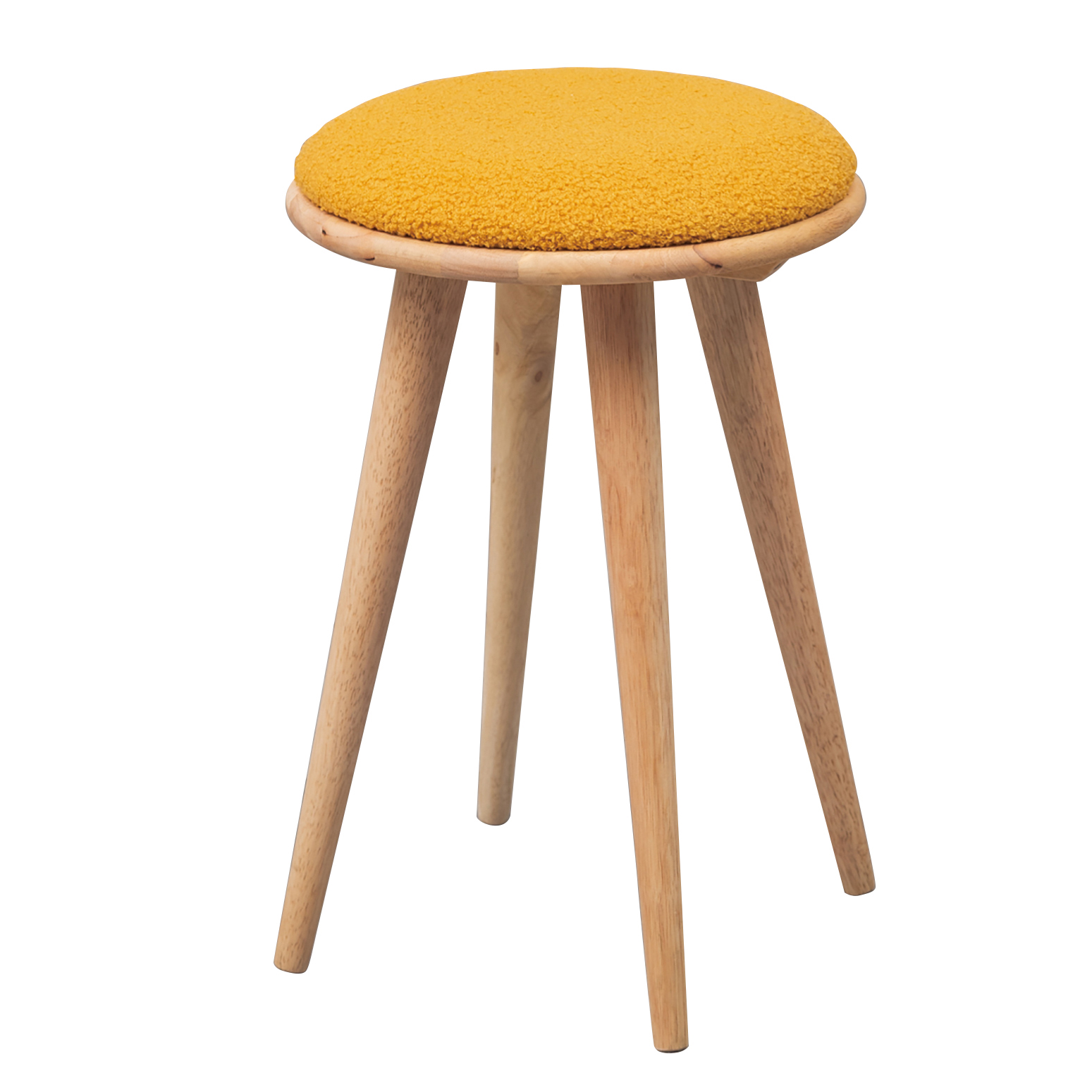 新品未使用】 高級スツール ブラウン 生地:撥水加工