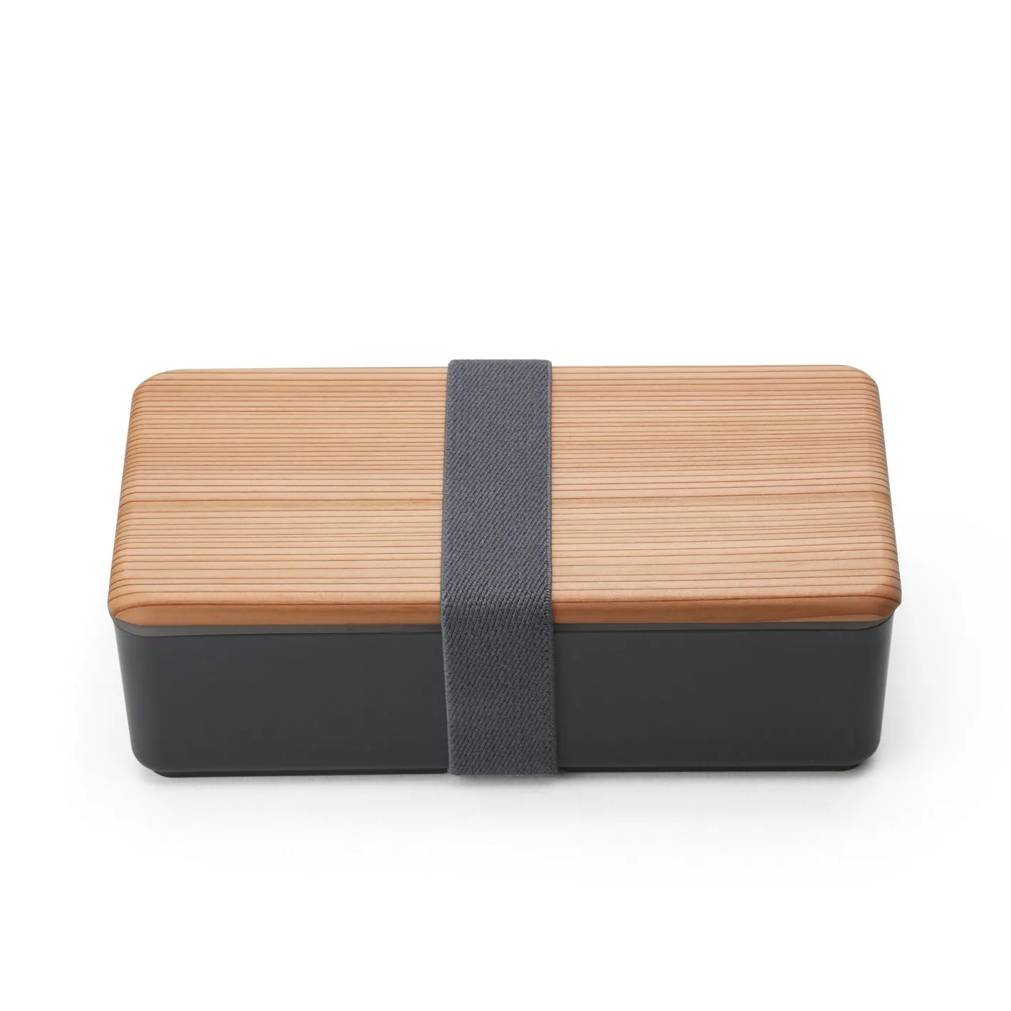 電子レンジ対応 木製蓋のお弁当箱 500ml 女性向けサイズ / 古代杉