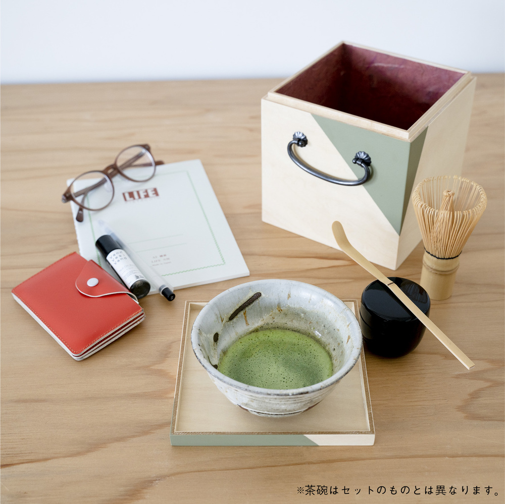 はじめての茶道に 抹茶を気軽に楽しむお点前セット イップクボックス