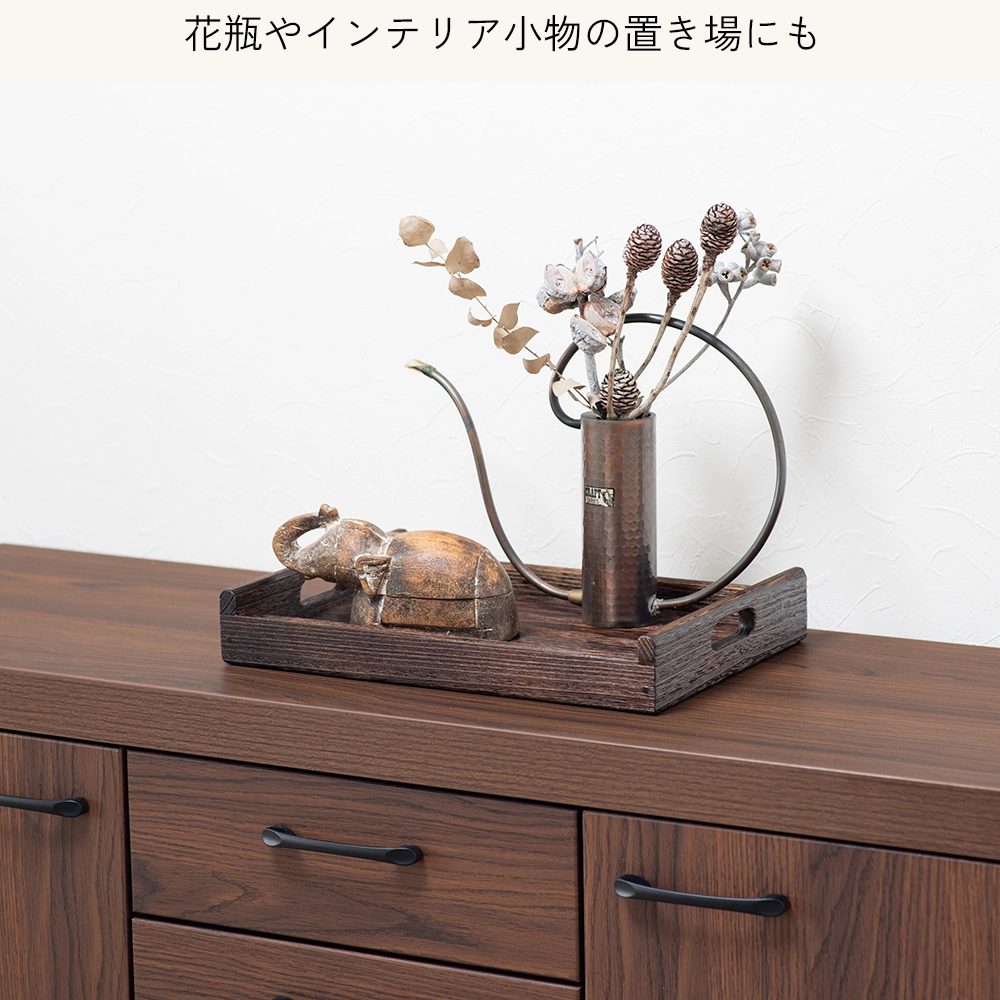 焼桐のお盆｜日本製・桐里工房の上質トレー | マルノイチ│職人